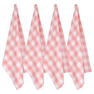 100% Cotton  Set of 4 Pack, Kitchen Buffalo 20''*30'' Inches BLACK FRIDAY CYBER